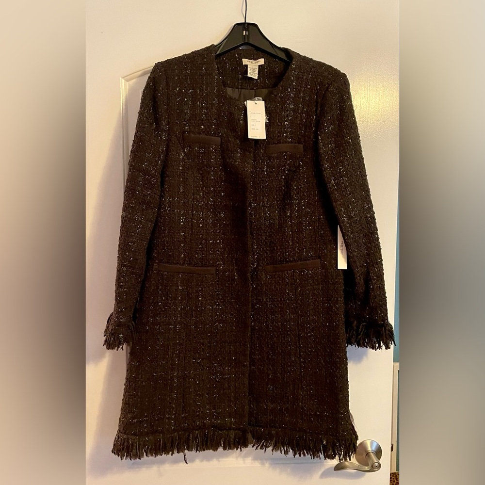 Vertigo wool coat